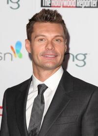 Ryan Seacrest at the Hollywood Reporter's and the Mayor of Los Angeles' Oscar Nominees' Night.