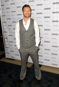 Ryan Seacrest at the Los Angeles Confidential "Men's" issue launch party.