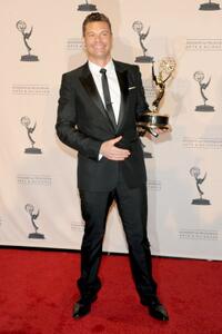 Ryan Seacrest at the 62nd Primetime Creative Arts Emmy Awards.