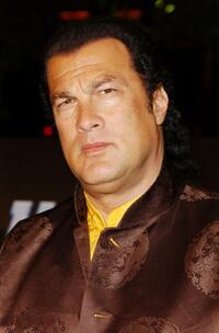 Steven Seagal at the Los Angeles premiere of "Half Past Dead."
