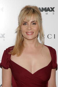Actress Emmanuelle Seigner at the N.Y. premiere of "The Diving Bell and the Butterfly."