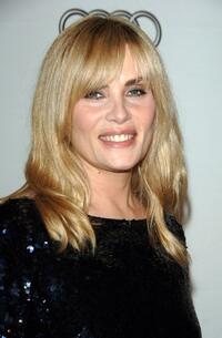 Emmanuelle Seigner at the screening of "Diving Bell And The Butterfly" during the AFI FEST 2007.