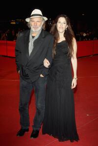 Rade Serbedzija and Zeruya Shalev at the premiere of "Liebesleben" during the 2nd Rome Film Festival.