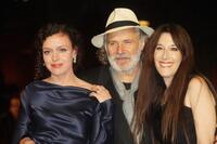 Director Maria Schrader, Rade Serbedzija and Zeruya Shalev at the premiere of "Liebesleben" during the 2nd Rome Film Festival.
