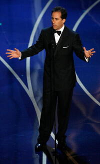 Jerry Seinfeld presents the Best Documentary, Features during the 79th Annual Academy Awards in Hollywood.