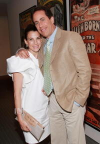 Jerry Seinfeld and wife Jessica at a special screening of "Bee Movie" in N.Y.