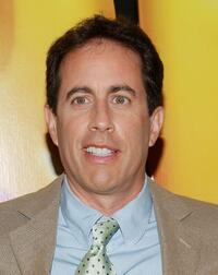 Jerry Seinfeld at New York for the special screening of "Bee Movie."