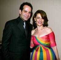 Tony Shalhoub and Evelyn H. Lauder at the Juniors League's "An Evening in the Ciy of Light" Gala Benefit.