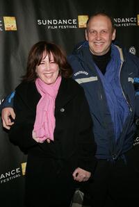 Nick Searcy and Guest at the premiere of "An American Crime" during the 2007 Sundance Film Festival.