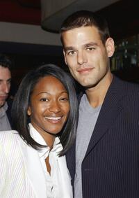 Tanya and Ivan Sergei at the after party of "10.5."