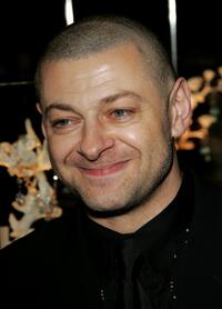 Andy Serkis at the Bafta After Show Party.