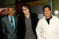 Pepe Serna, director/screenwriter David Boyle and Jayson Watabe at the world premiere of "Big Dreams Little Tokyo" during the 2006 AFI FEST presented by Audi.