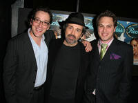Jeremy Shamos, Craig Lucas and Thomas Sadoski at the after party of the opening night of "Reckless."