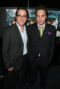 Jeremy Shamos and Thomas Sadoski at the after party of the opening night of "Reckless."