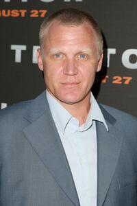 Terry Serpico at the premiere of "Traitor."