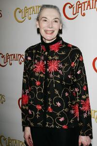 Marian Seldes at the opening night of "Curtains."