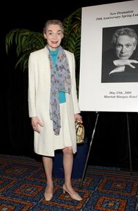 Marian Seldes at the 59th Annual New Dramatists Spring Luncheon honoring Harvey Fierstein.