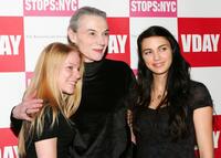Emma Myles, Marian Seldes and Shiva Rose at the opening night of V- Day's festival "Until The Violence Stops: Nyc."