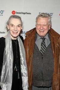 Marian Seldes and Brian Murray at the after party of "Peter and Jerry."