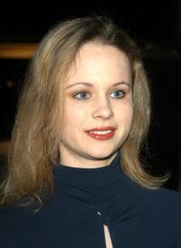 Thora Birch at "The Magic of Fashion" fashion show to benefit the Magic Johnson Foundation and AIDS Project.