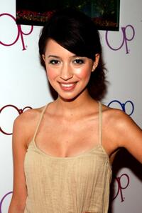 Christian Serratos at the launch of the new Op Advertising Campaign Party.