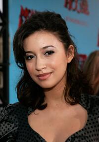 Christian Serratos at the premiere of "Monster House."