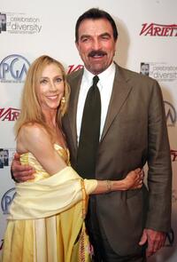 Jillie Mack and Tom Selleck at the Producers Guild Of America Presents 2006 Celebration of Diversity.