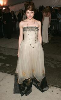 Selma Blair at the MET Costume Institute Gala Celebrating Channel.