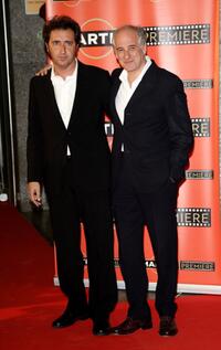 Paolo Sorrentino and Toni Servillo at the Martini premiere Award ceremony.