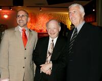 Scott Elliott, Wallace Shawn and Michael Mendelson at the spring benefit of "10 Years Off-Broadway."
