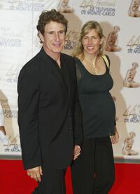 John Shea and his wife Melissa at the 44th Monte-Carlo Television Festival.