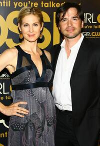 Kelly Rutherford and Matthew Settle at the launch party of "Gossip Girls."