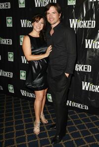 Shoshana Bean and Matthew Settle at the 5th Anniversary of "Wicked."
