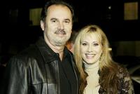 Van Fagan and Rhonda Shear at the premiere of "In America."