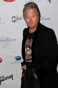 Brian Setzer at the after party of Les Paul's 95th Birthday with Special Intimate Performance.