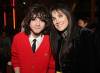 Adam G. Sevani and actress Connie Sellecca at the after party of the L.A. premiere of "Step Up 2 The Streets."