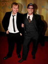 Dustin Semmelrogge and Martin Semmelrogge at the Bavarian Film Awards.