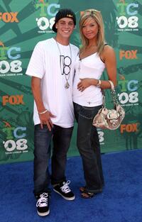 Ryan Sheckler and Guest at the 2008 Teen Choice Awards.