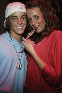 Ryan Sheckler and Guest at the Oakley, BME Recording & Crunk Energy Drink Host Pre-VMA Party.