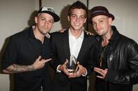 Joel Madden, Ryan Sheckler and Joel Madden at the Cedars Sinai Medical Center's 24th Annual Sports Spectacular.
