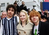 Robert Sheehan, Kimberly Nixon and Rupert Grint at the photocall of "Cherrybomb" during the 59th Berlin Film Festival.