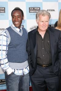Martin Sheen and Don Cheadle at the Los Angeles Film Festival opening night screening of the film "Talk to Me".