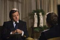 Michael Sheen as David Frost and Frank Langella as Richard Nixon in "Frost/Nixon."