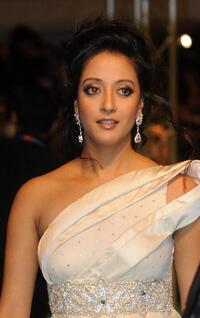 Raima Sen at the International Indian Film Academy (IIFA) Awards 2008 ceremony.