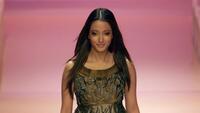 Raima Sen at the grand finale of Lakme Fashion Week.
