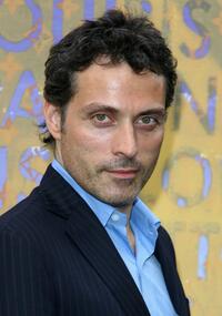 Rufus Sewell at the Louis Vuitton and Richard Prince Dinner.