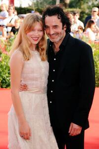 Lea Seydoux and Bruno Todeschini at the 66th Venice Film Festival.