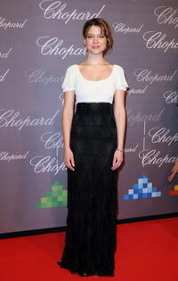 Lea Seydoux at the Chopard Trophy during the 62nd International Cannes Film Festival.