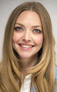 Amanda Seyfried at the "The Art of Racing in the Rain" press conference in Beverly Hills, California.