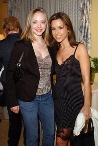 Amanda Seyfried and Lacey Chabert at the Jimmy Choo annual Oscar Collection Preview and Tea.